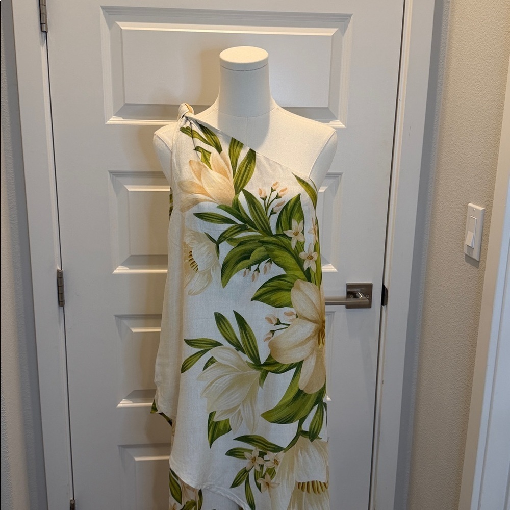 FARM Rio Floral Asymmetrical Jumpsuit Size M - Picture 5 of 10